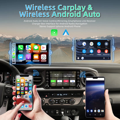 AI Wireless CarPlay/AndroidAuto (+YouTube & Netflix)