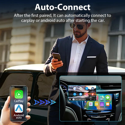 AI 2024 Wired to Wireless CarPlay/AndroidAuto