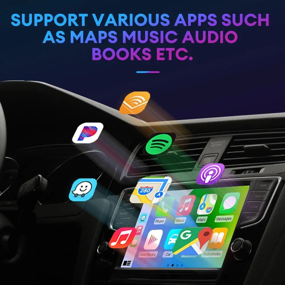 AI 2024 Wired to Wireless CarPlay/AndroidAuto